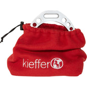 Kieffer Housses d'Étriers Rouge