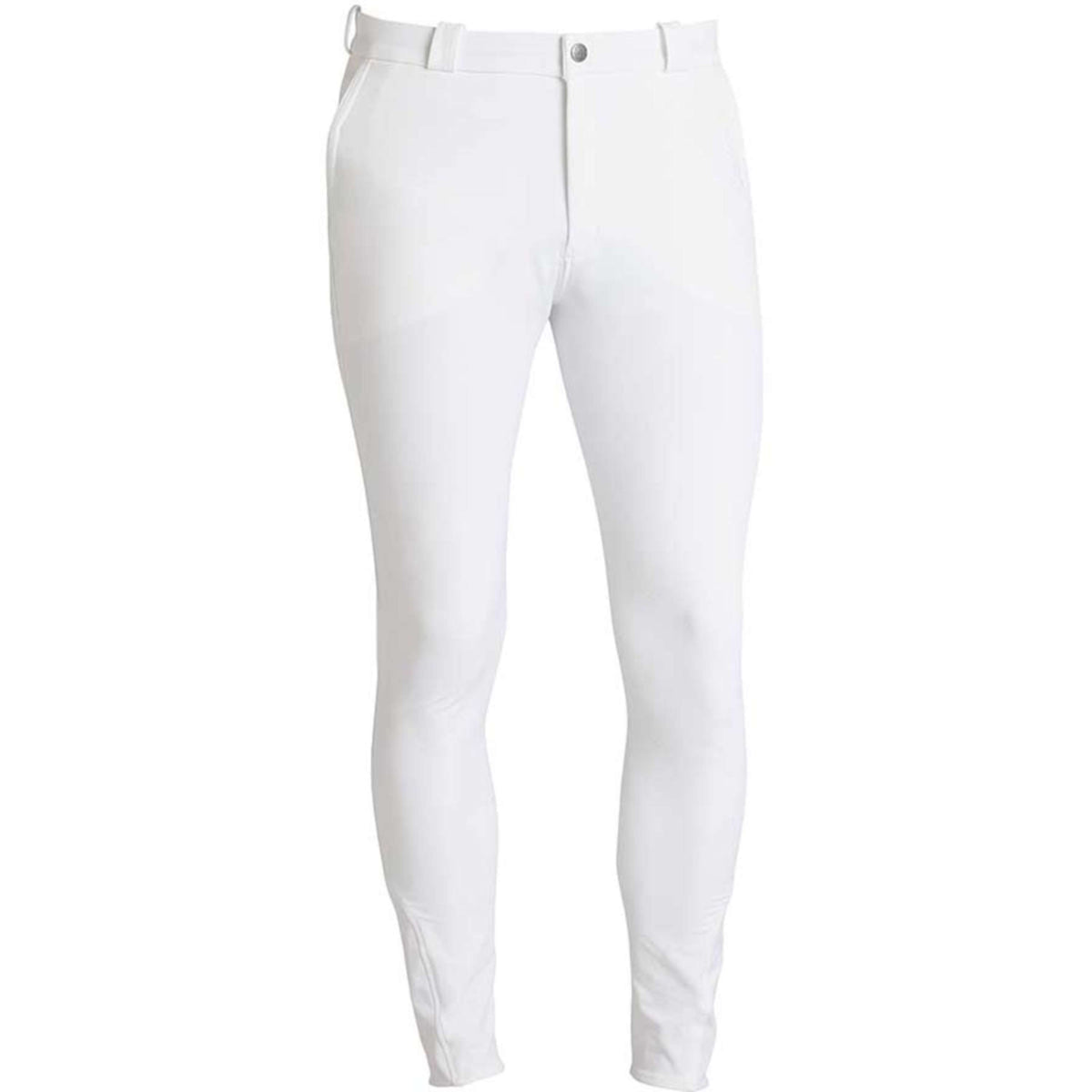 Kingsland Pantalon d'Équitation Kenton Prise de Genou Hommes Blanc