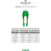 Kingsland Pantalon d'Équitation Kemmie Full Grip F-Tec2 Blanc