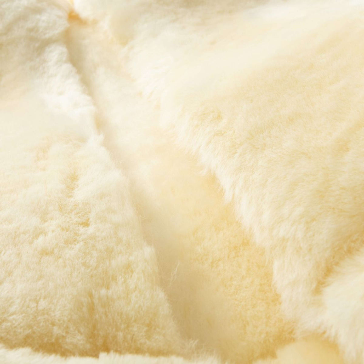 Kavalkade Amortisseur avec Peau d'Agneau Noir/Naturel