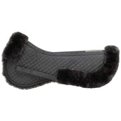 Kavalkade Amortisseur avec Peau d'Agneau Noir