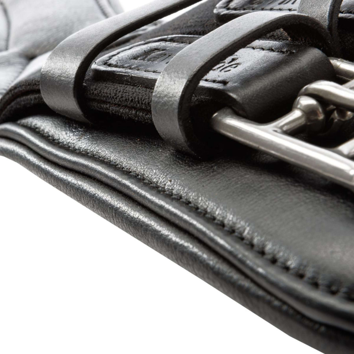 Kavalkade Sangle en Cuir Doux Comfort Dressage Noir