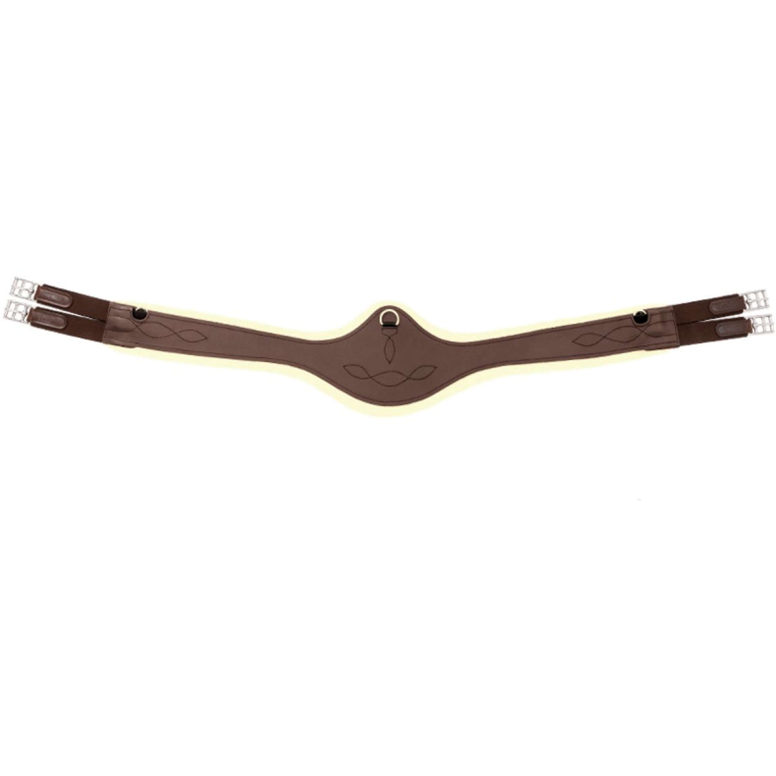 Kavalkade Sangle Polyvalente Casper Oiled Leather Fausse fourrure avec élastique Marron/Naturel