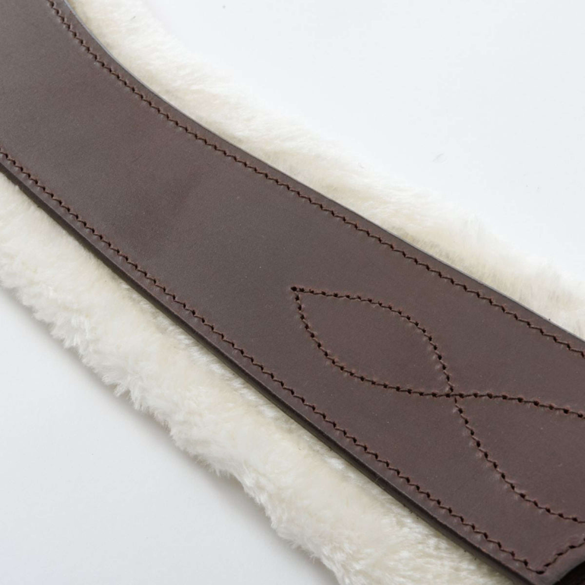 Kavalkade Sangle Polyvalente Casper Oiled Leather Fausse fourrure avec élastique Marron/Naturel
