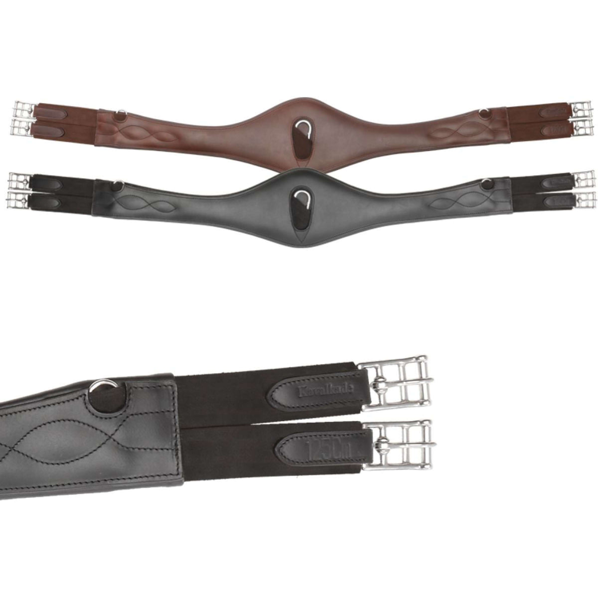 Kavalkade Sangle Shape avec Élastique Marron