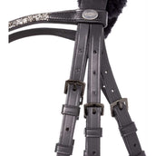 Kavalkade Bride Ivella Faux Fur Noir/Verni/Noir