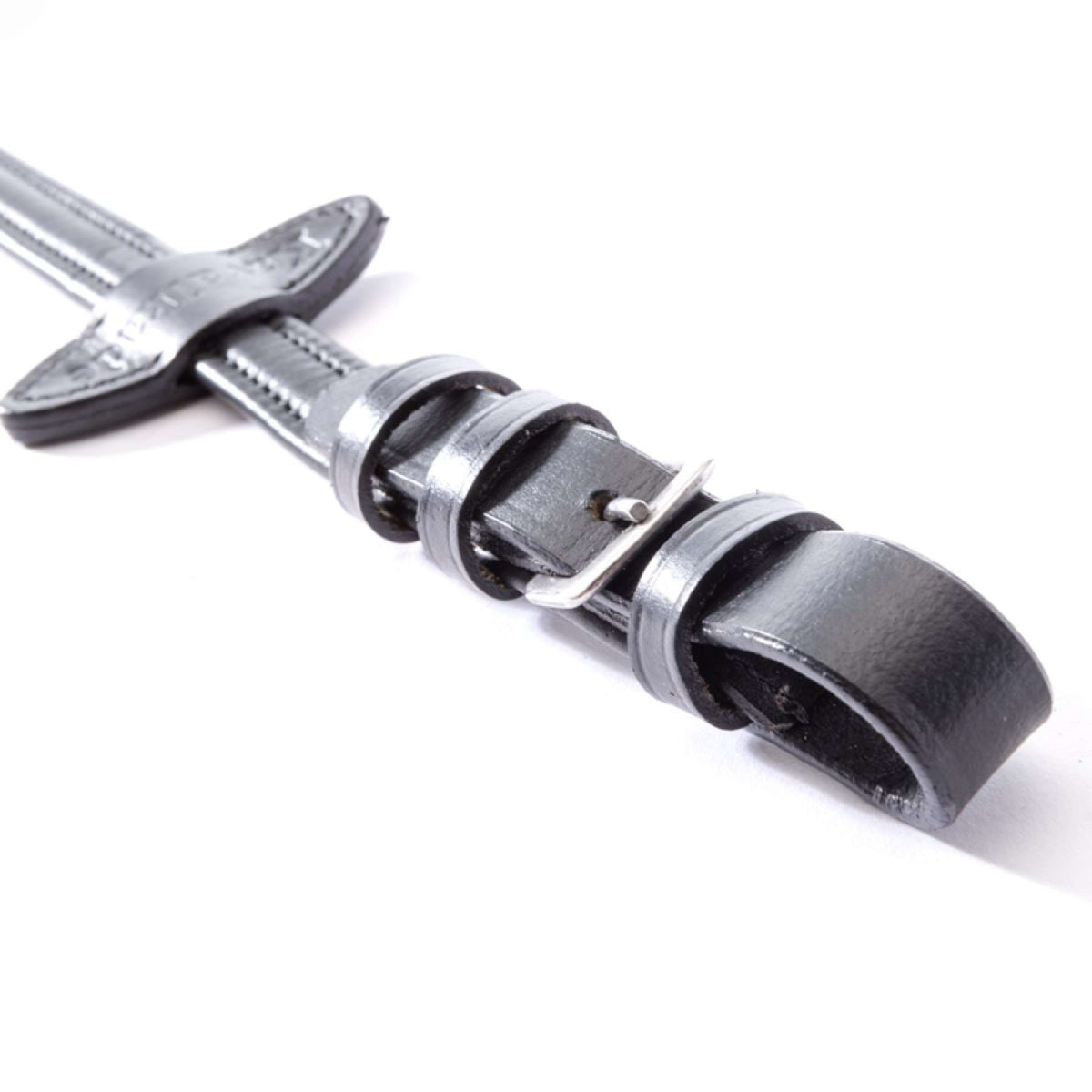 Kavalkade Rênes Cuir Doux Noir