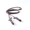 Kavalkade Rênes Cuir Doux Étroit Marron