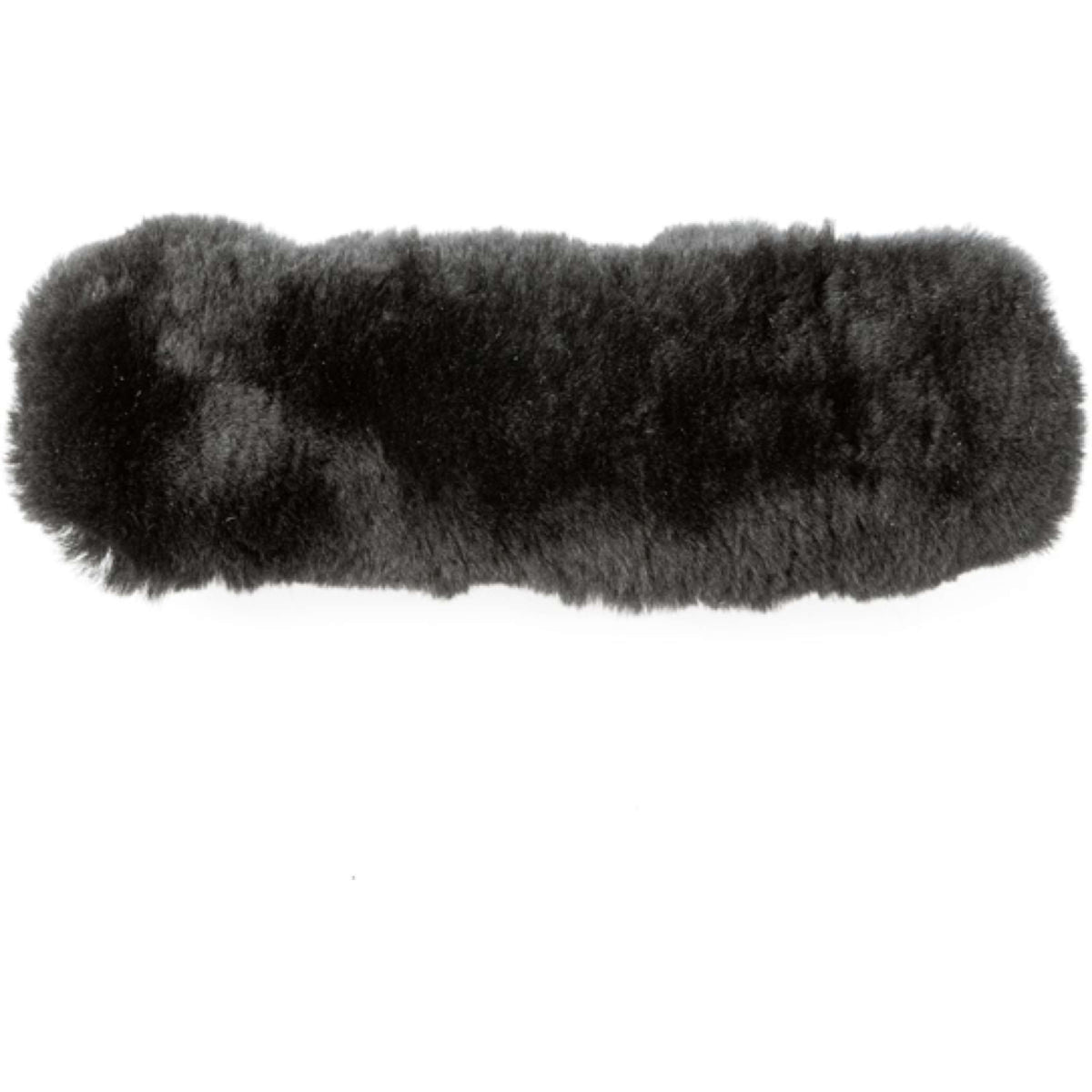 Kavalkade Tête et Nez Tapis Peau d'Agneau Noir