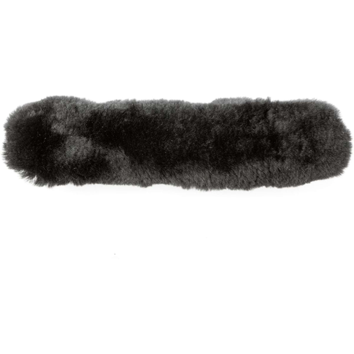 Kavalkade Tête et Nez Tapis Peau d'Agneau Noir