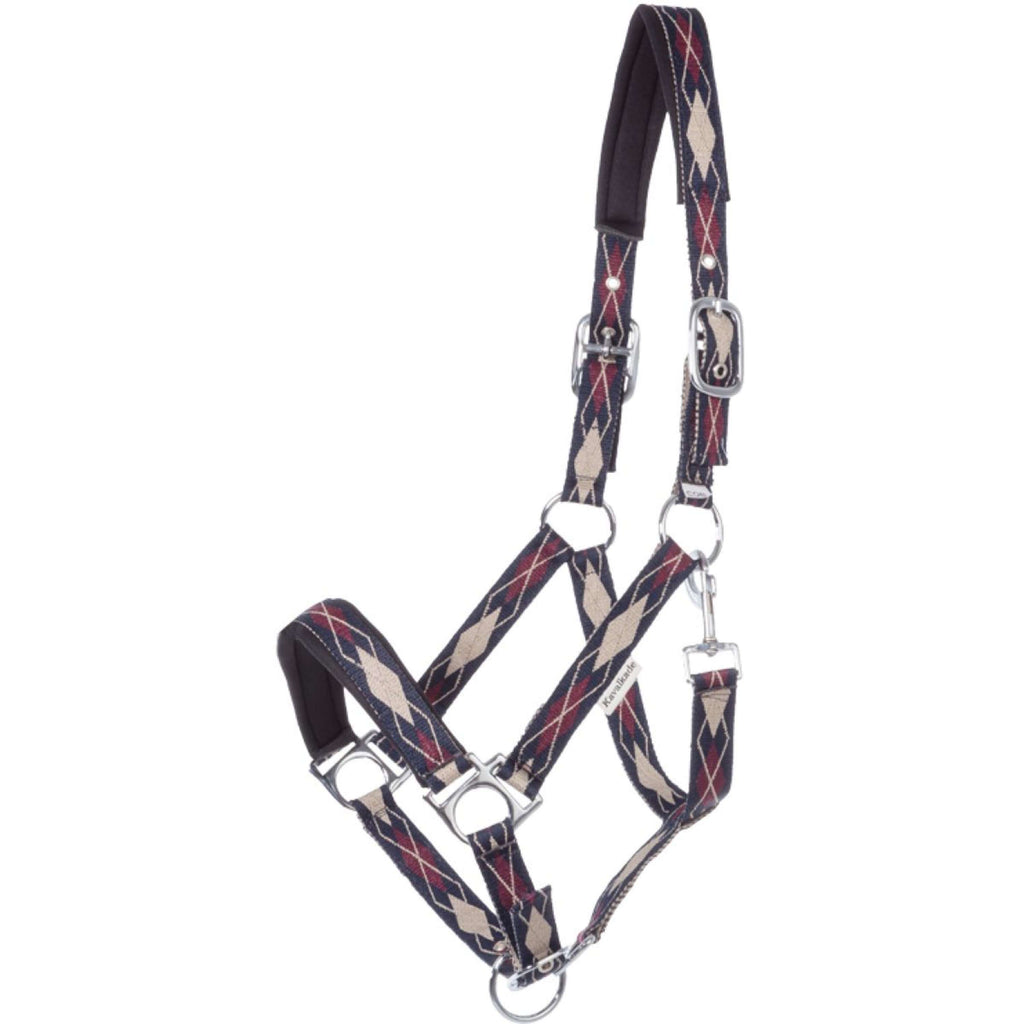 Kavalkade Licol Classic Raute Bleu/Creme/Bordeaux