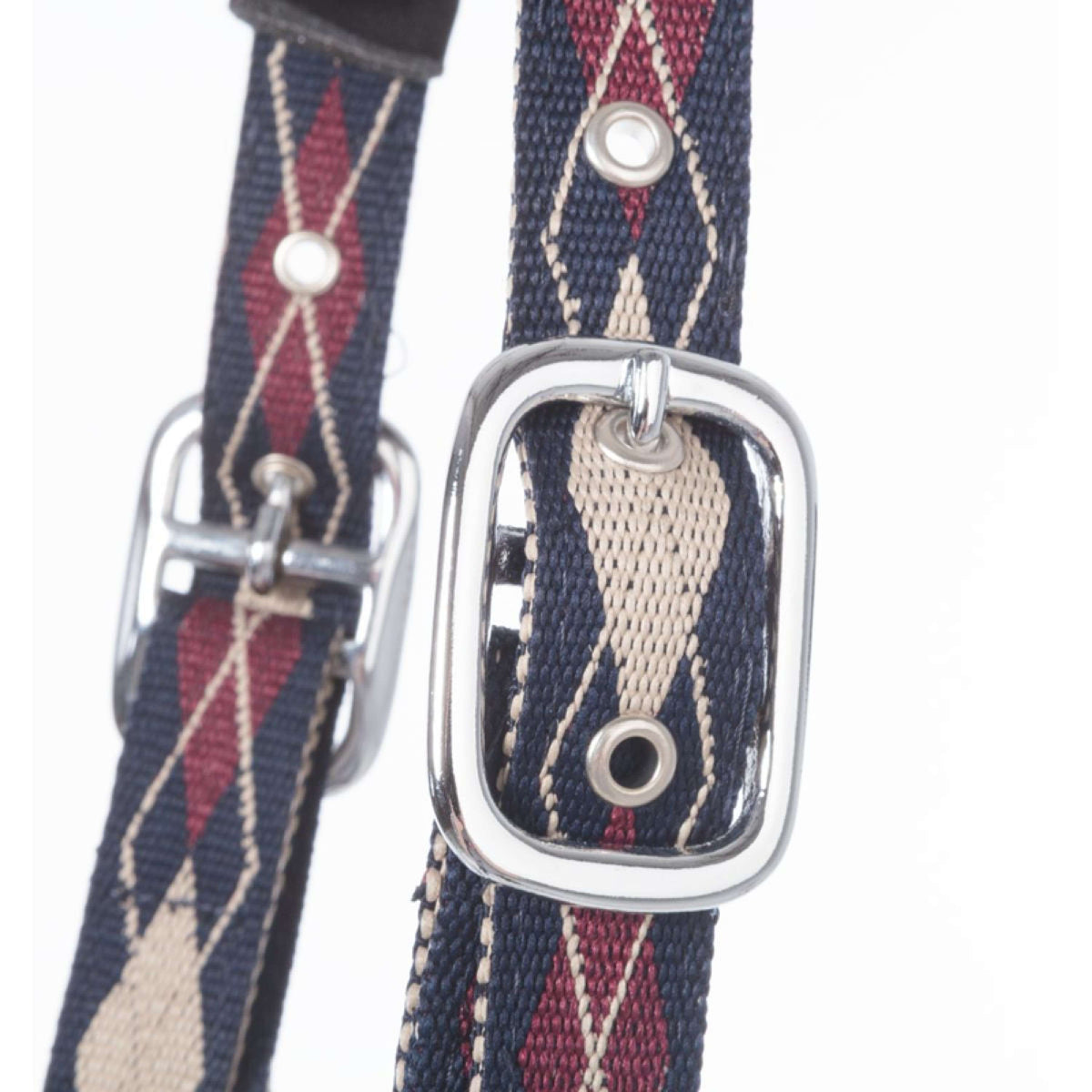 Kavalkade Licol Classic Raute Bleu/Creme/Bordeaux