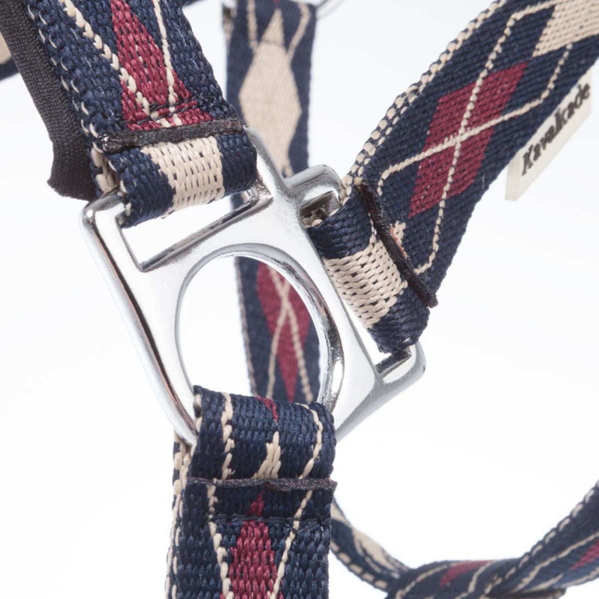 Kavalkade Licol Classic Raute Bleu/Creme/Bordeaux