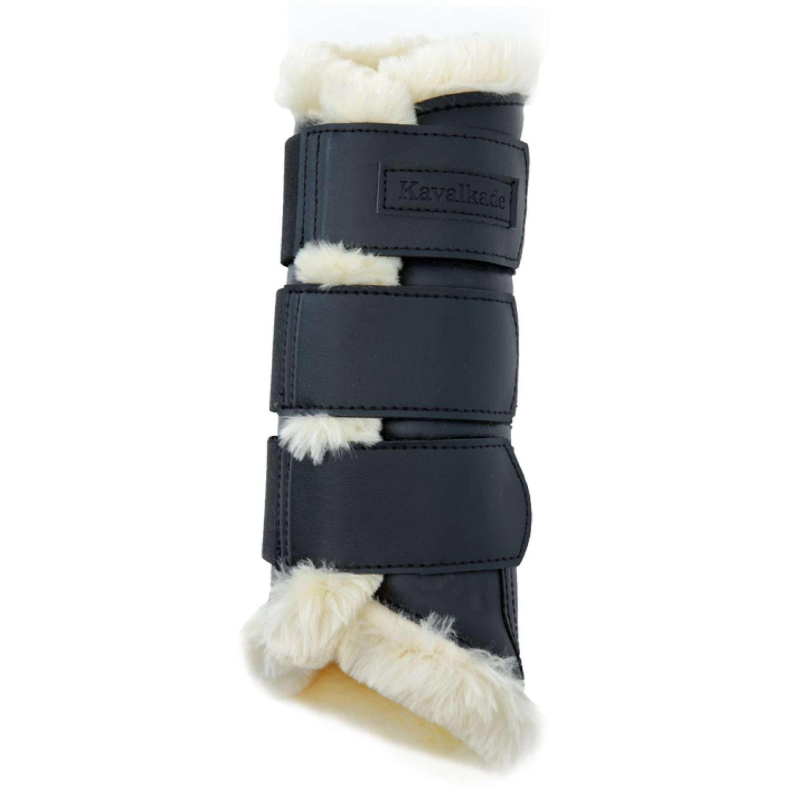 Kavalkade Dressage Boots Show Similicuir Blanc