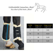 Kavalkade Dressage Boots Show Similicuir Noir