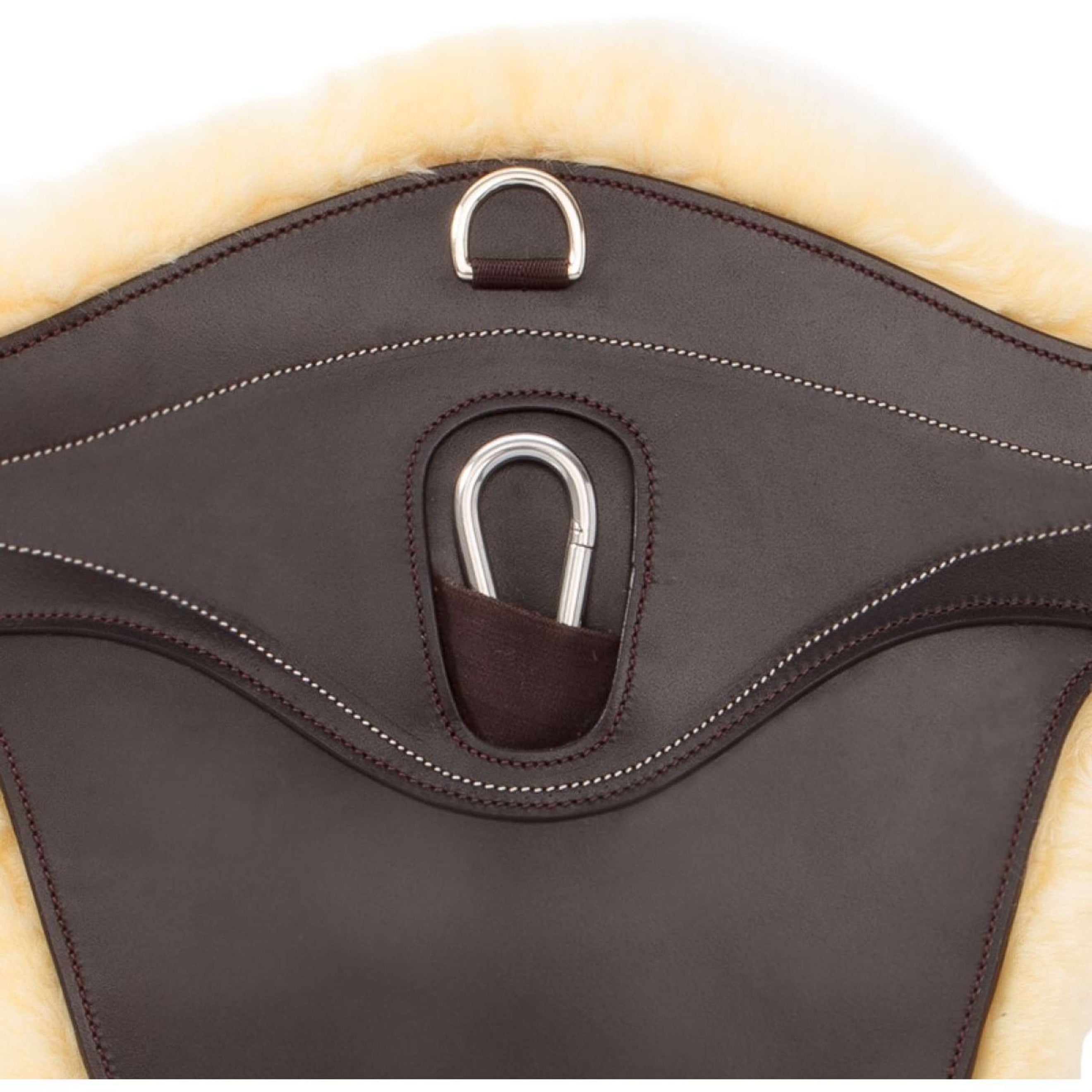 Kavalkade Sangle Excellence avec Peau d'Agneau Marron