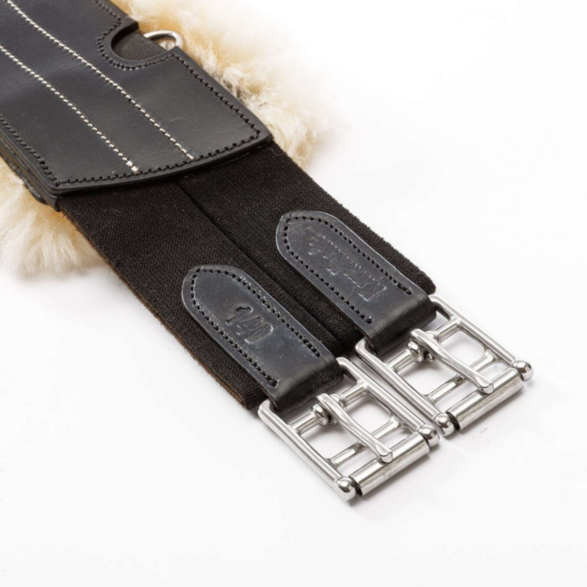 Kavalkade Sangle Excellence avec Peau d'Agneau Noir