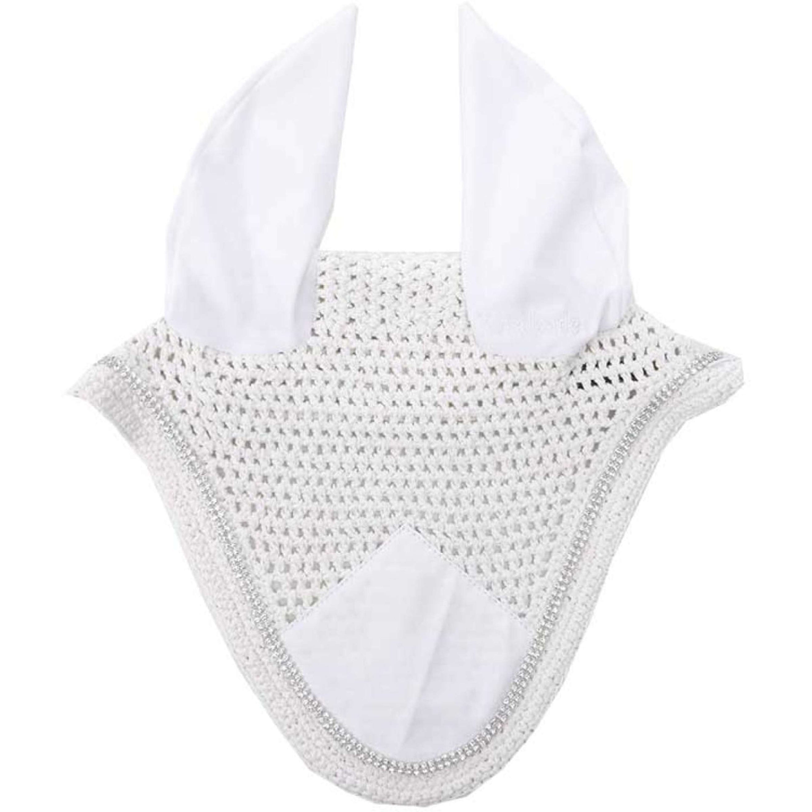Kavalkade Bonnet Anti-Mouches avec Fausses Pierres Blanc