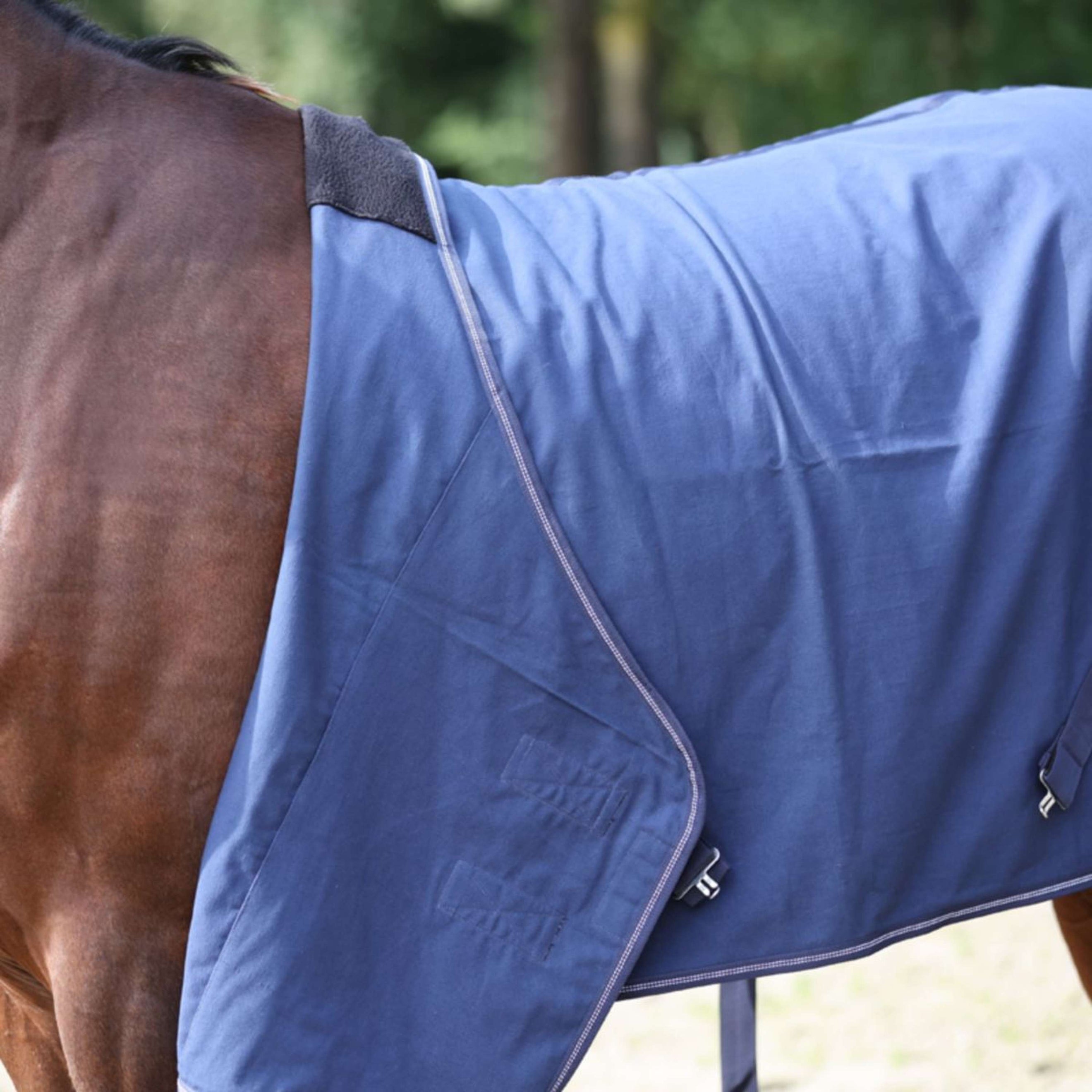 Kavalkade Couverture d'Été Cotton Marin Kavalkade Couverture d'Été Cotton Marin