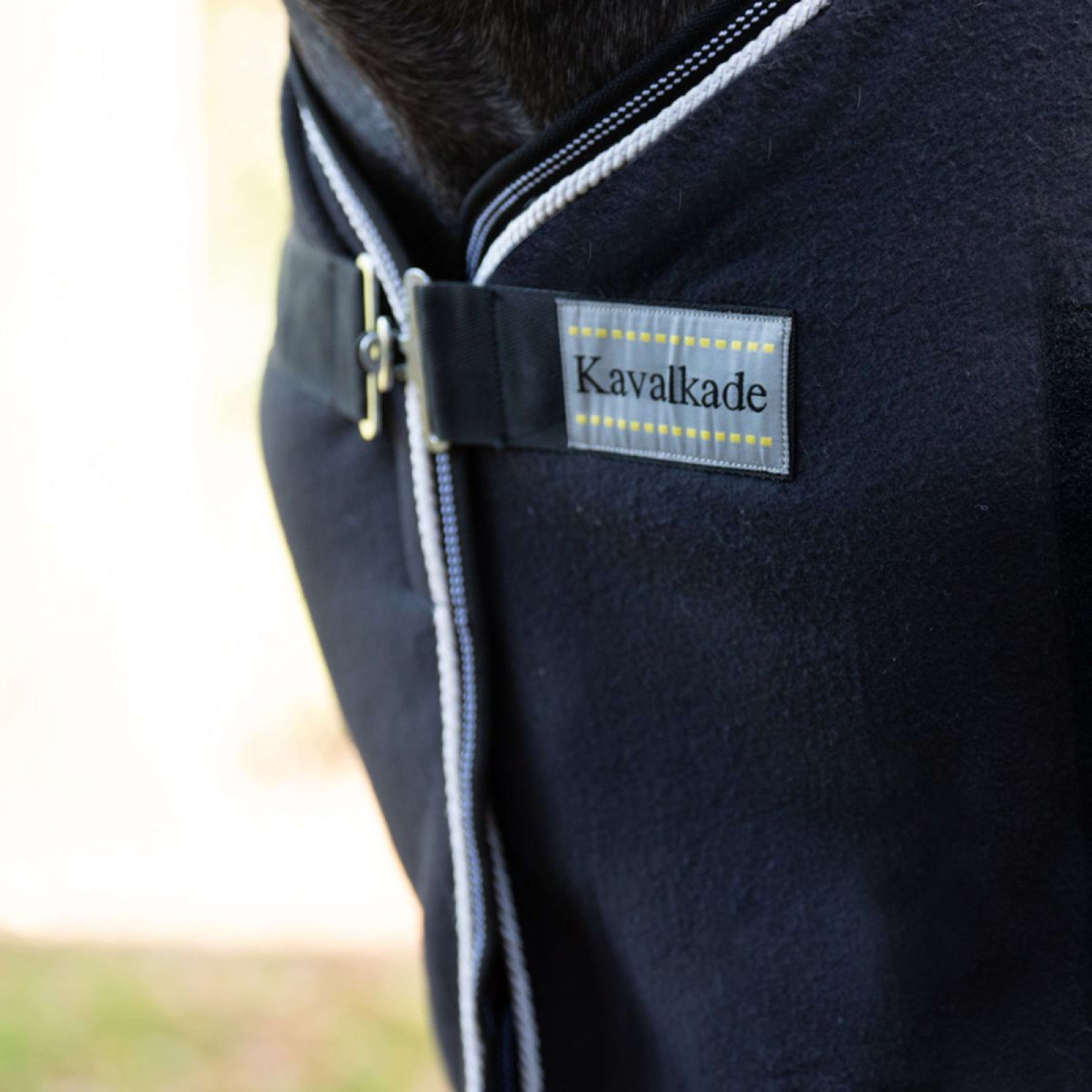 Kavalkade Chemise Rafraîchissante Removable Chest Flap Noir/Blanc