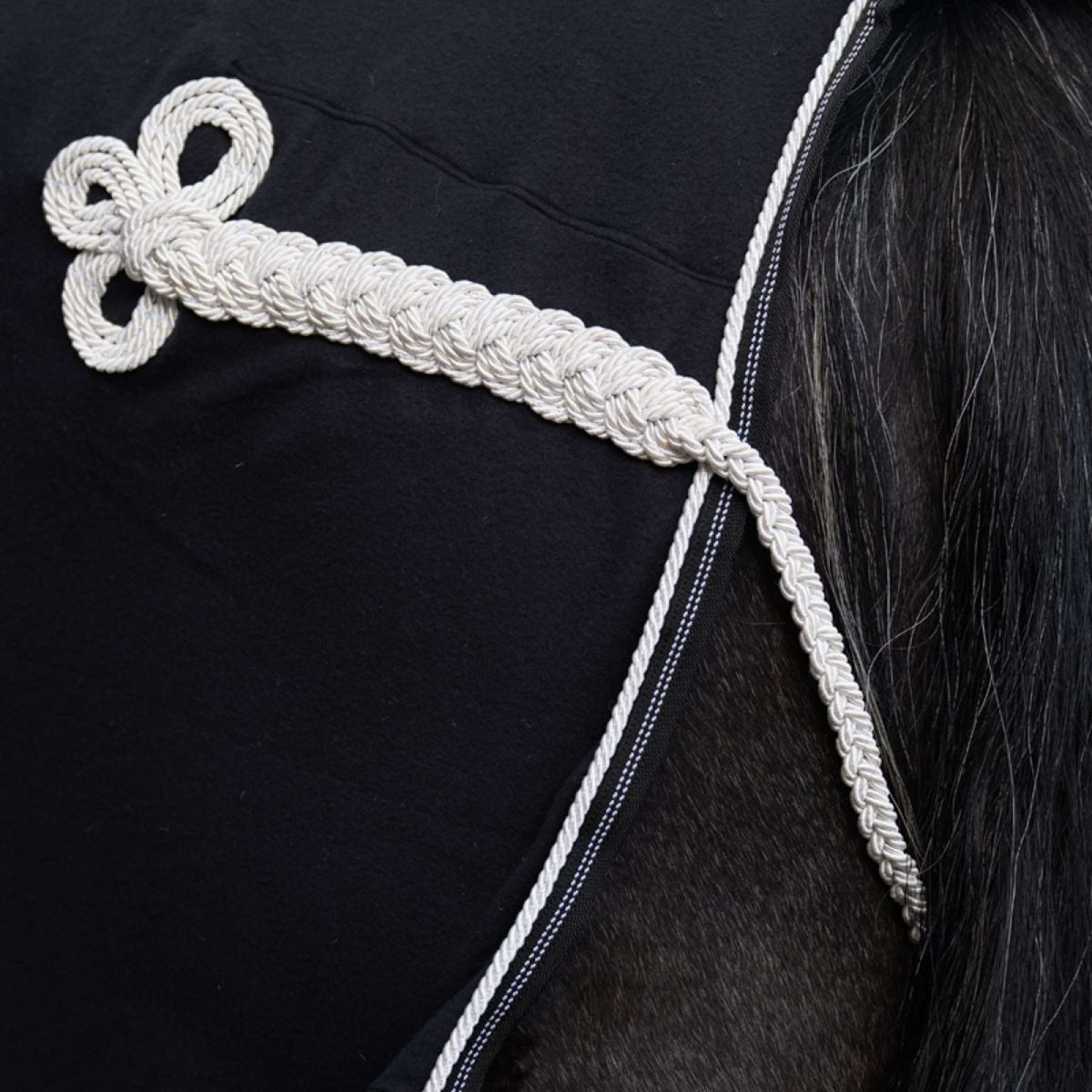 Kavalkade Chemise Rafraîchissante Removable Chest Flap Noir/Blanc