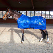 Accuhorsemat Couverture Original avec Tapis d'Accupression Bleu