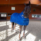 Accuhorsemat Couverture Cooler sans Tapis d'Accupression Bleu