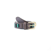 Kentucky Ceinture Handmade Pearls Noir