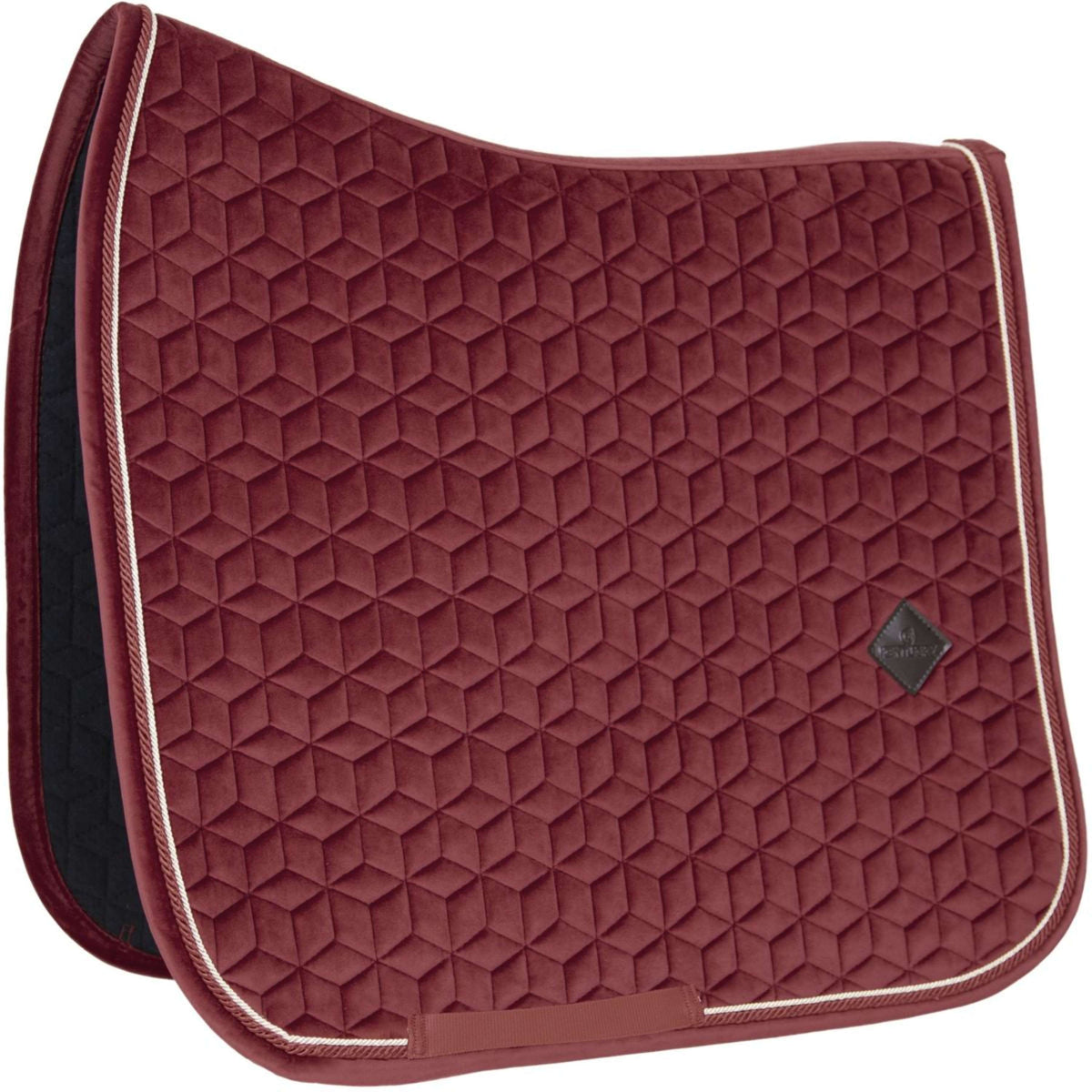 Kentucky Tapis de Selle Velvet Dressage Bordeaux