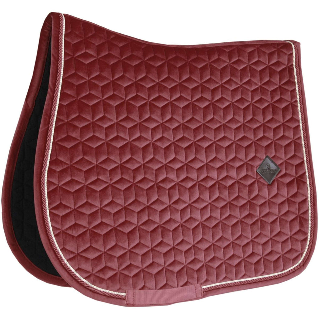 Kentucky Tapis de Selle Velvet Bordeaux