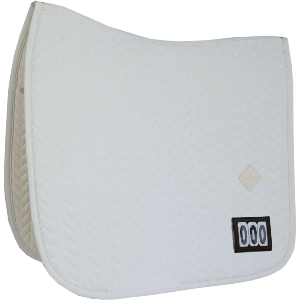 Kentucky Tapis de Selle Fishbone Dressage New Blanc