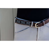 Kentucky Ceinture Handmade Pearls Argent