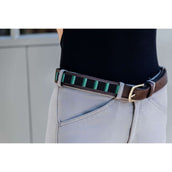 Kentucky Ceinture Handmade Pearls Noir