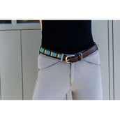 Kentucky Ceinture Handmade Pearls Bleu clair