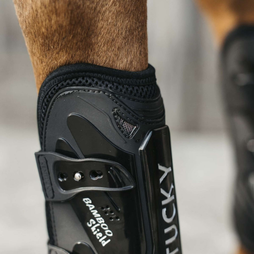 Kentucky Horsewear Protèges-Tendons Bamboo Elastic Noir
