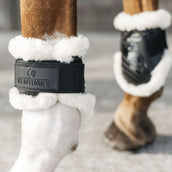 Kentucky Horsewear Protège-Boulets Young Horse Vegan Sheepskin Noir