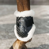 Kentucky Horsewear Protège-Boulets Young Horse Vegan Sheepskin Noir