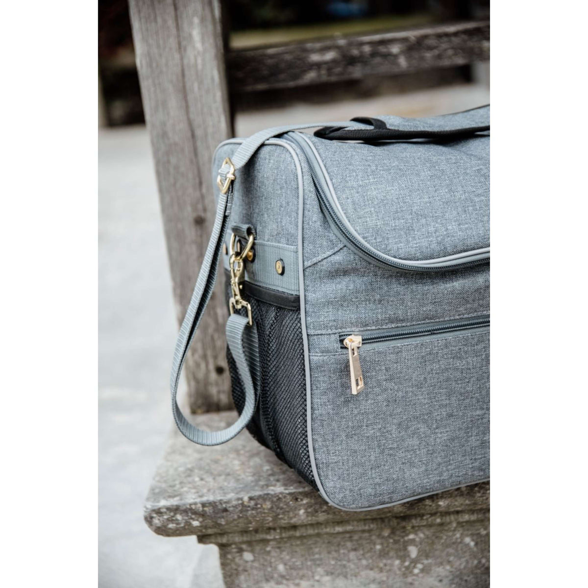 Grooming Deluxe by Kentucky Grooming Bag Set Gris