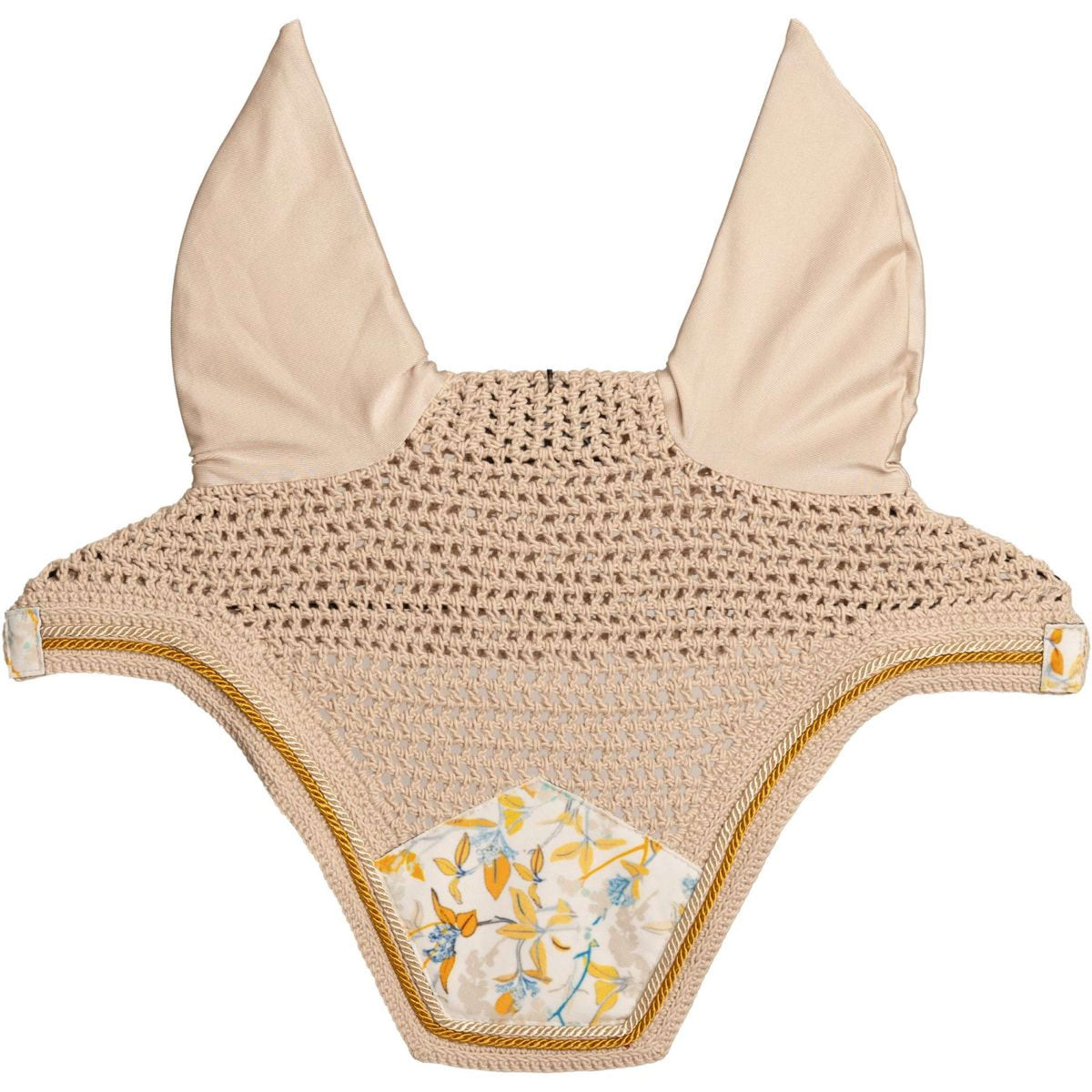 Kentucky Bonnet Anti-Mouches Wellington Velvet Spring Leaves Whispers Marron/Blanc