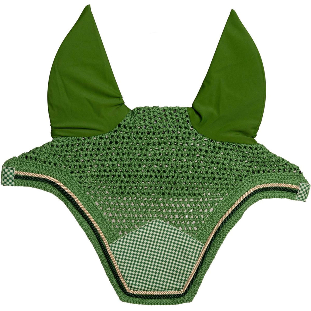 Kentucky Bonnet Anti-Mouches Wellington Velvet Chess Vert