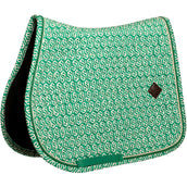 Kentucky Tapis de Selle Velvet Maze Cipher de Saut Blanc/Vert