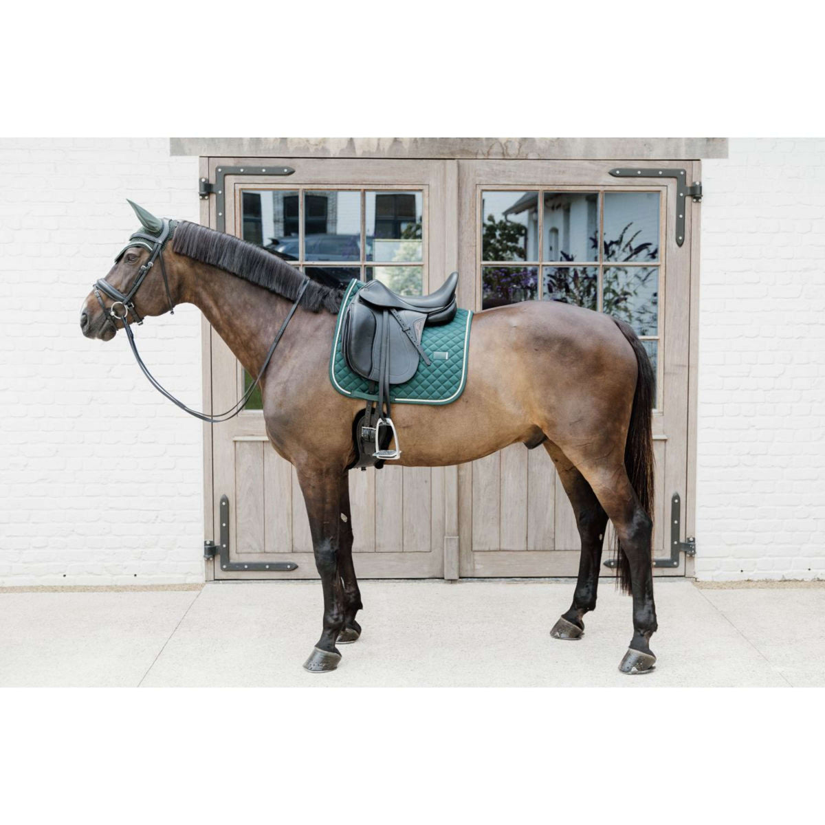 Kentucky Tapis de Selle Diamond Rope Dressage Pine Green