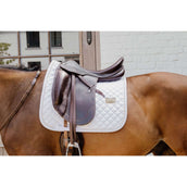 Kentucky Tapis de Selle Diamond Rope Dressage Blanc