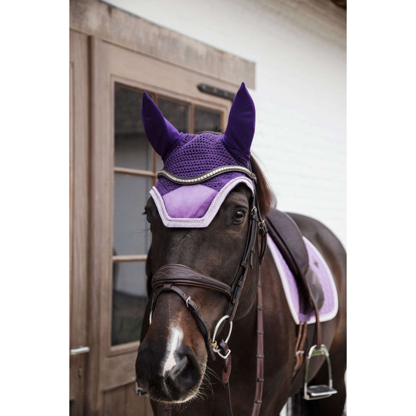 Kentucky Bonnet Anti-Mouches Wellington velours Contraste Violet Royal