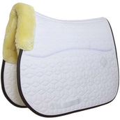 Kentucky Tapis de Selle Skin Friendly de Saut Blanc