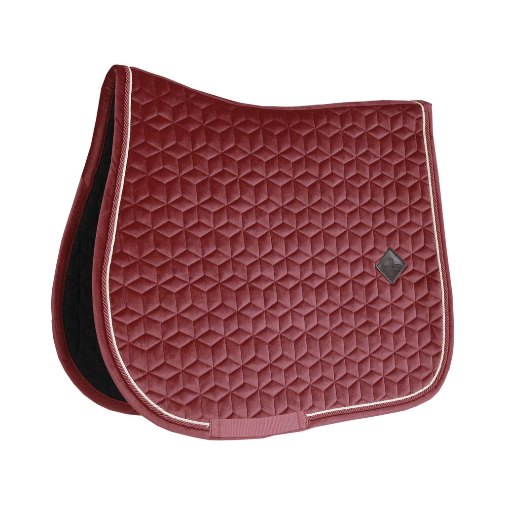 Kentucky Tapis de Selle Velvet Bordeaux