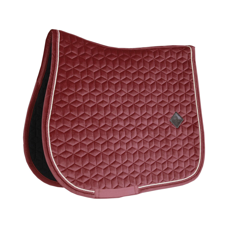 Kentucky Tapis de Selle Velvet Bordeaux
