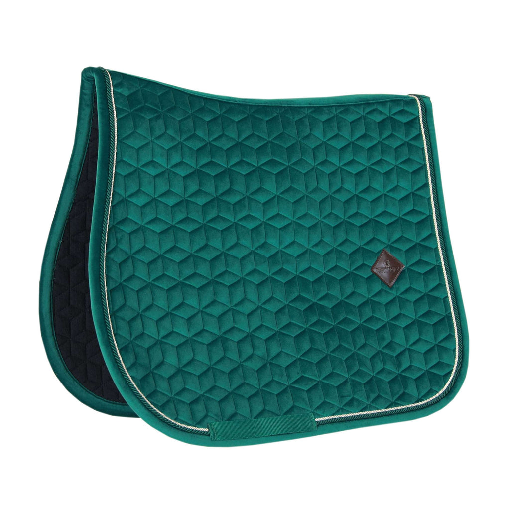 Kentucky Tapis de Selle Velvet Vert Foncé