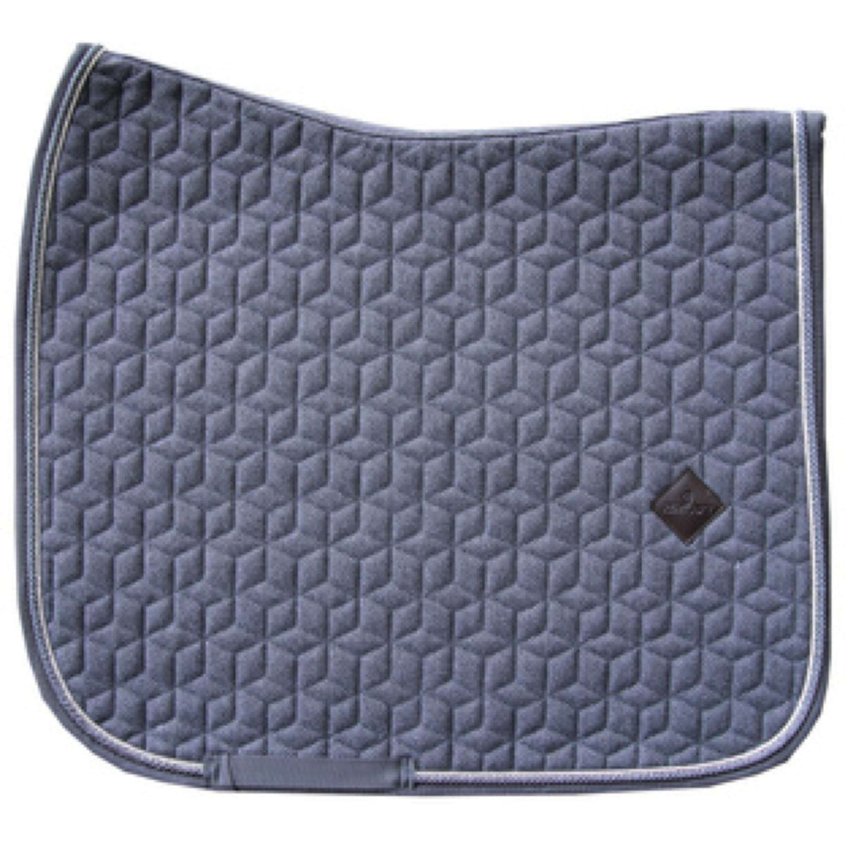 Kentucky Tapis de Selle Laine Dressage Gris