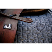 Kentucky Tapis de Selle Laine Saut Gris